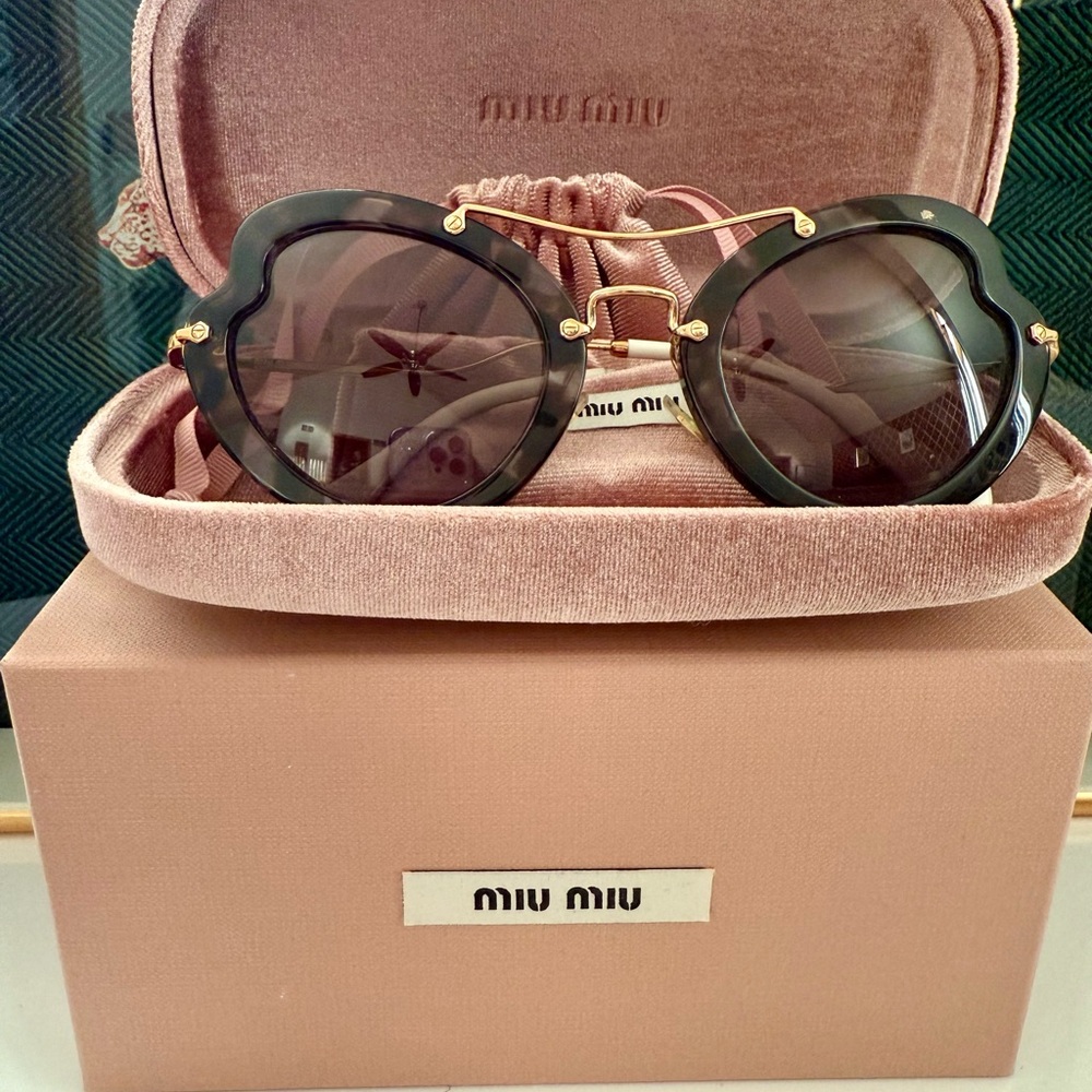 Miu Miu Scenique Butterfly Sunglasses